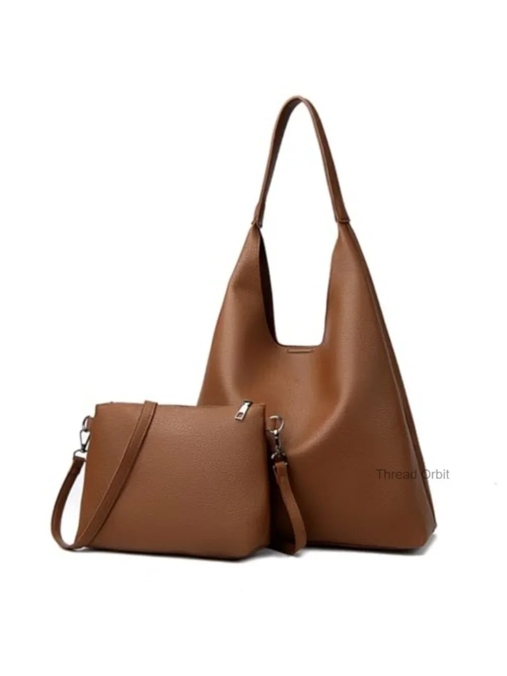 Vegan Leather Large Hobo Shoulder Tote Bag Magnetic Work Travel
